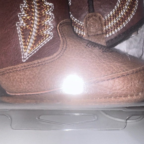 Infant Cowboy boots brown leather - Picture 2 of 2